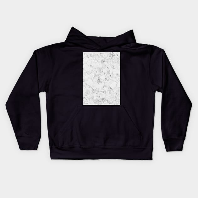 Marble Pillar Texture Kids Hoodie by LaurenPatrick